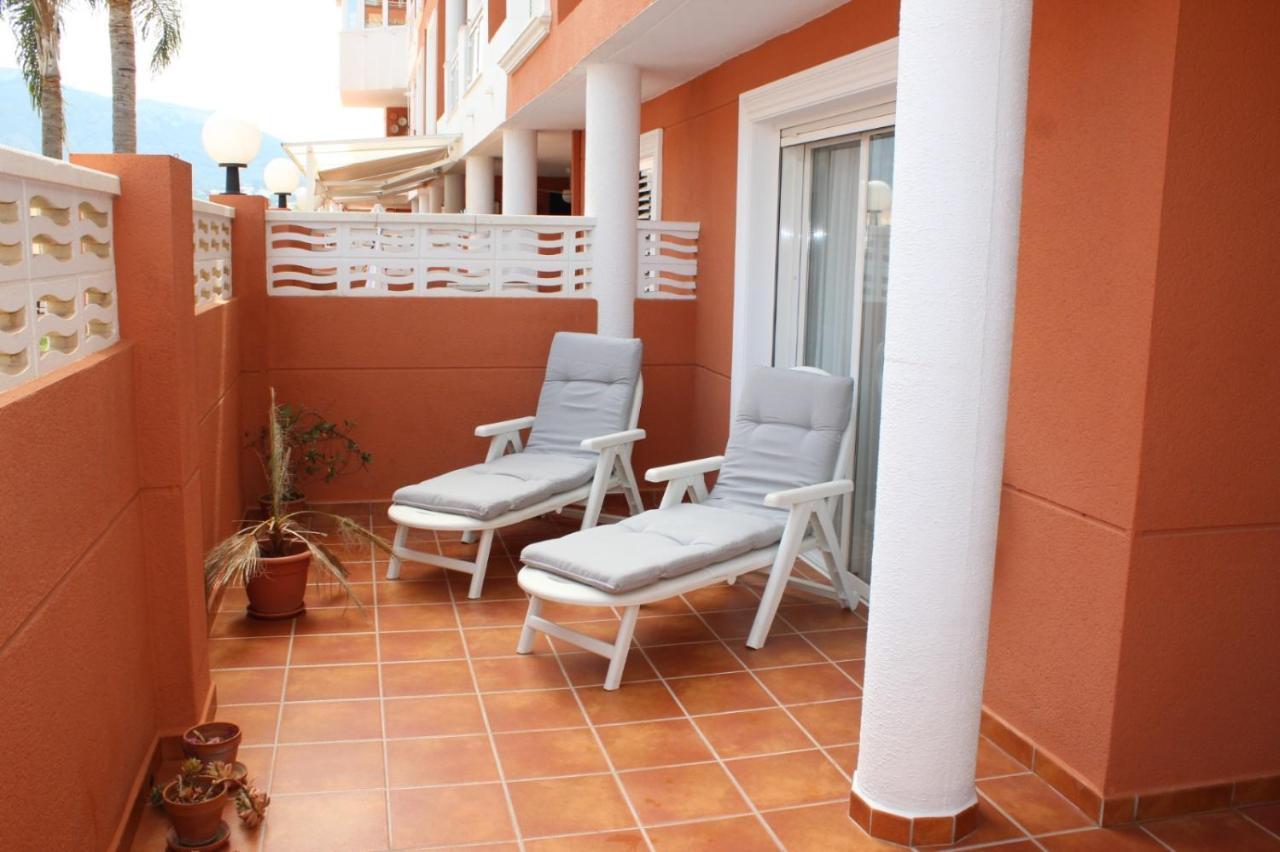 Apto. Con Gran Terraza Y Acceso Directo A Piscina. Denia Exterior photo